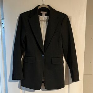 H&M Classic Dark Gray Women's Blazer